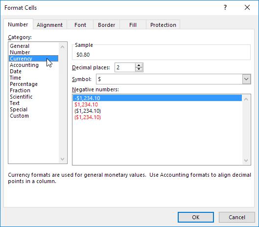 Hướng dẫn về cách định dạng cell (Format cell) trong Excel